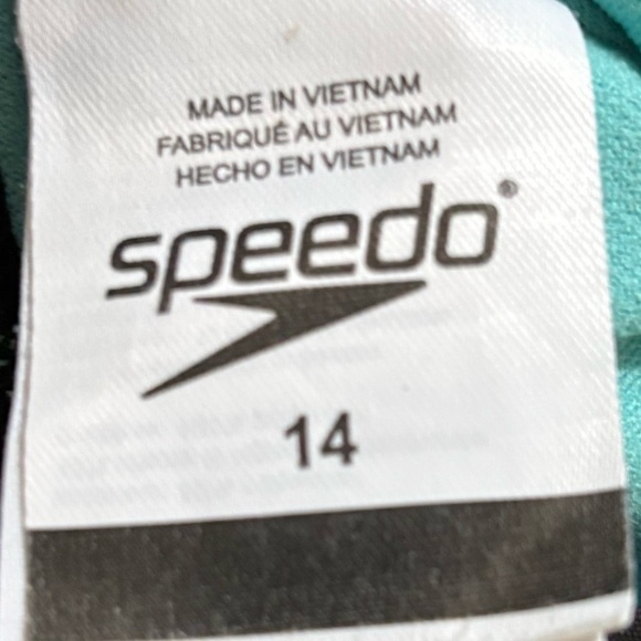 Speedo women’s one piece swim bathing suit Sz 14 - Picture 8 of 8